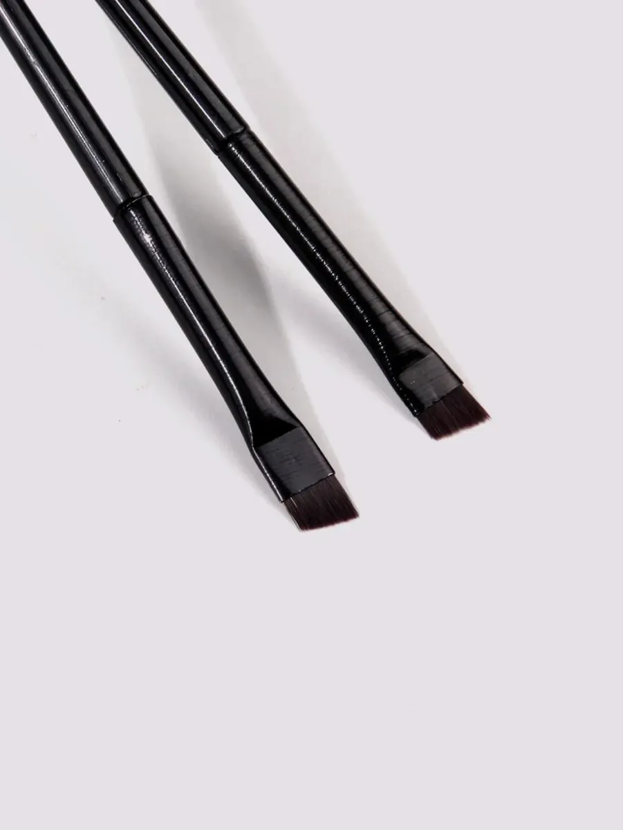 Flat Eyeliner Make up Brush Super Thin Angled Eyeliner Eyebrow Makeup Brushes Professional Exquisite Fine Eyebrow Makeup Tools — image 5