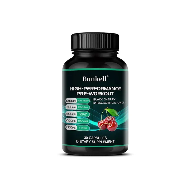 Suplemen Pra-Latihan Bunkell - Asam Amino Creatine HCI Citrulline Malate Beta-Alanine Untuk Meningkatkan Kinerja Atletik