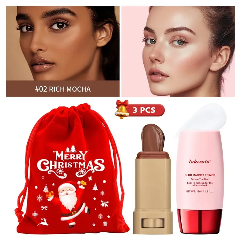 Blur Magnet Primer & Eraser Foundation Stick Long Lasting Pore Minimizing Smooth Face Makeup Oil Control Matte Christmas Gift — image 9