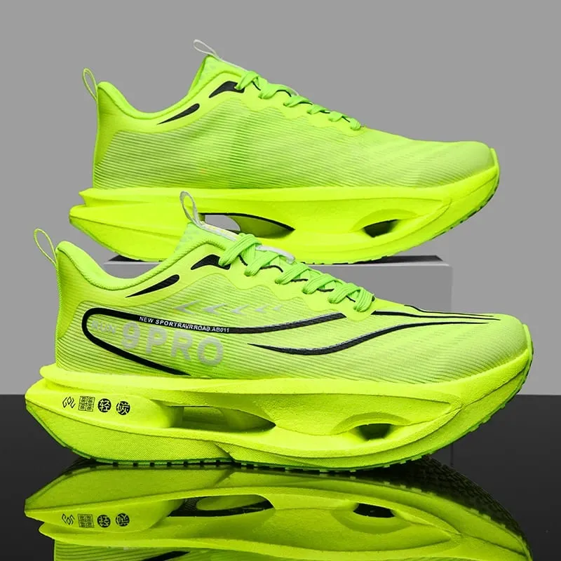 Carbon Board Marathon Speciality Sports Men Running Shoes Breathable Women's Athletic Sneakers Casual Walking Shoes Male Autumn — image 13