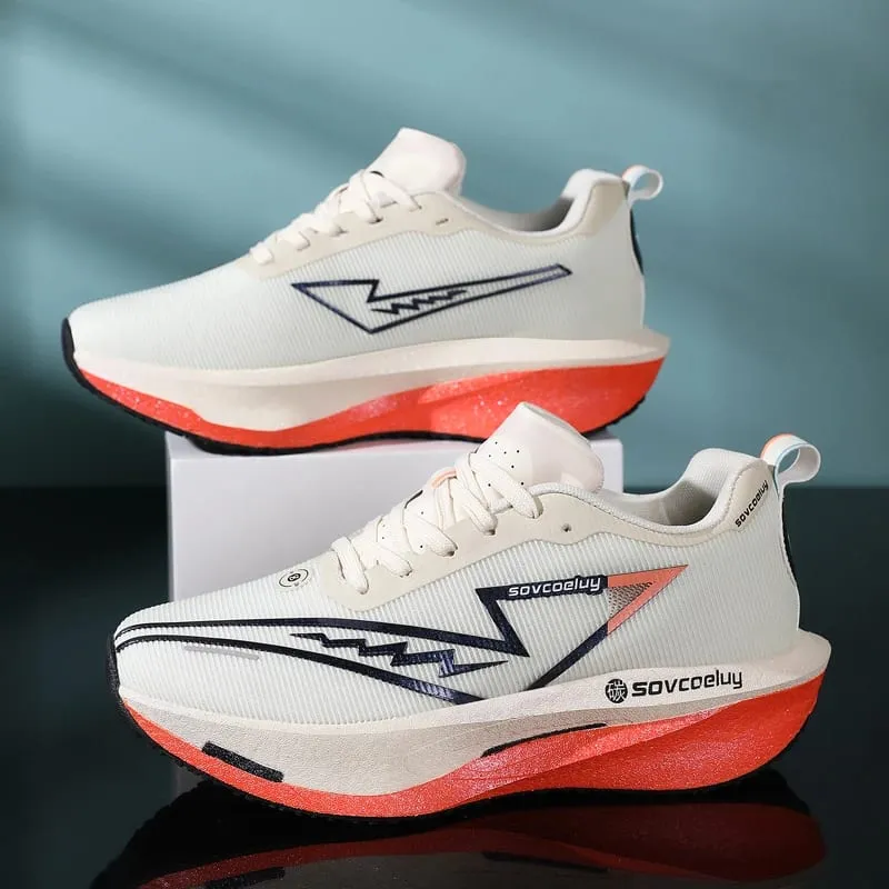 Running Shoes Unisex Speciality Marathon Sports Men Breathable Lightweight Carbon Board Women's Comfor Athletic Nonskid Sneakers — image 9
