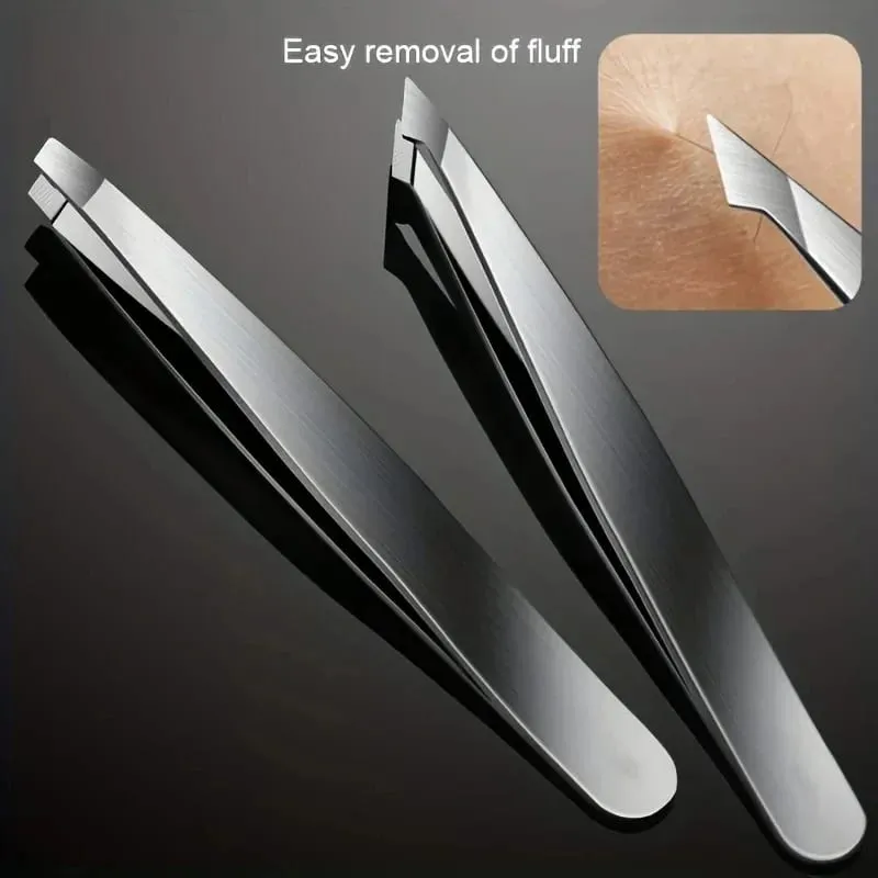 4pcs Set Professional Tweezers Set Perfect For Eyebrow Hair Removal Splinter Very Effortless and Relaxed to Remove for women — image 6
