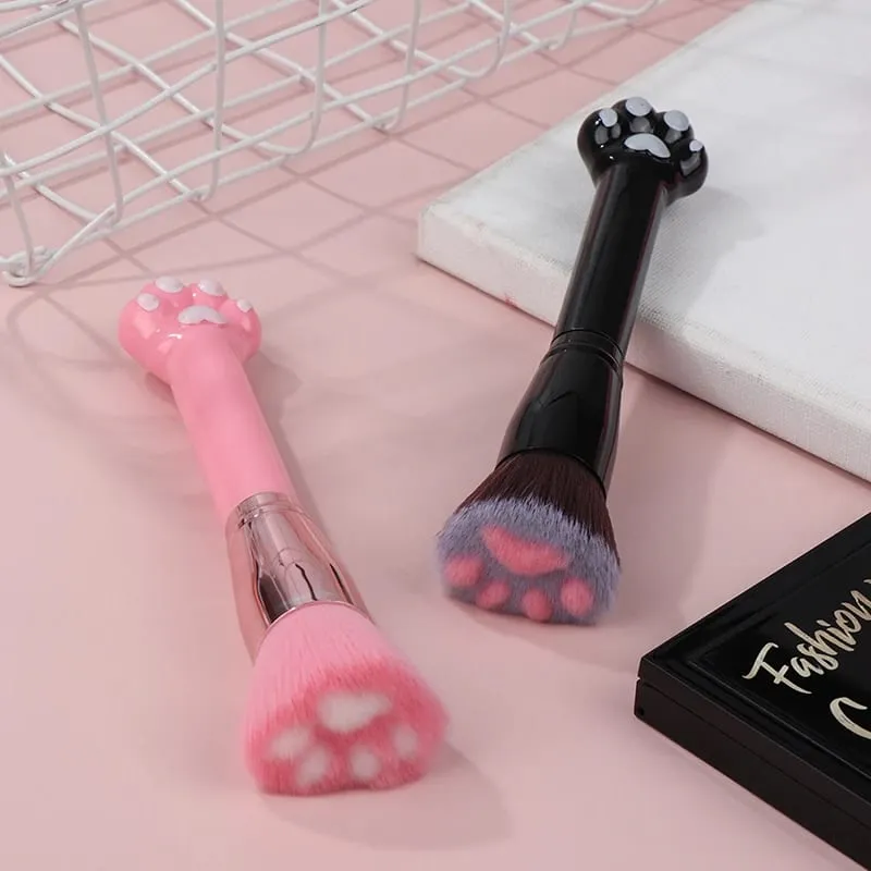 1Pc Cat Claw Girl Makeup Brush Eye Shadow Multi-Purpose Powder Brushes Portable Cosmetics Foundation Brush Make Up Tools
