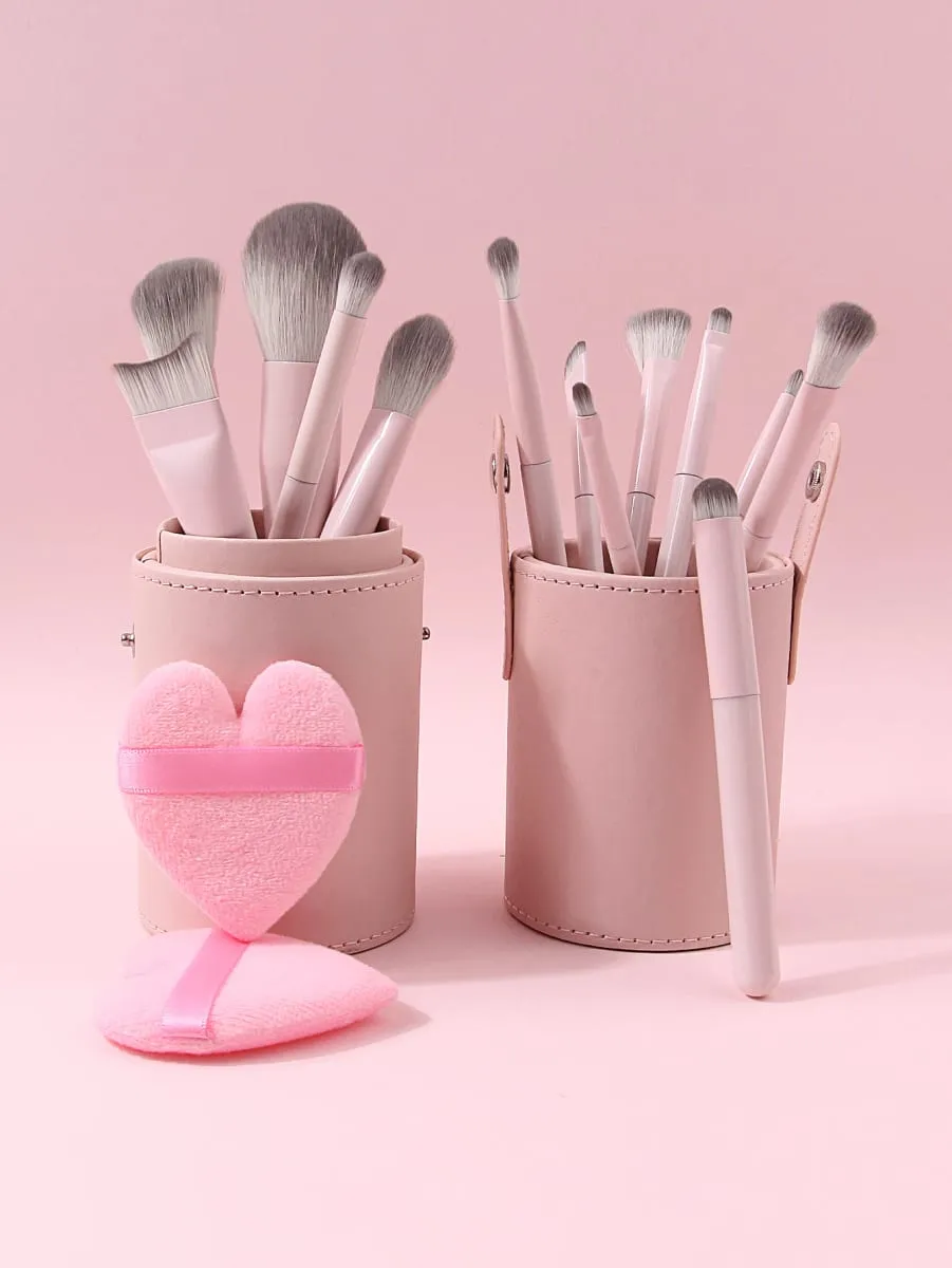 Professional Makeup Brush Set Foundation Blush Eyeshadow Eyebrow Contour Powder Brush Complete Makeup Tools Kit Travel Essent