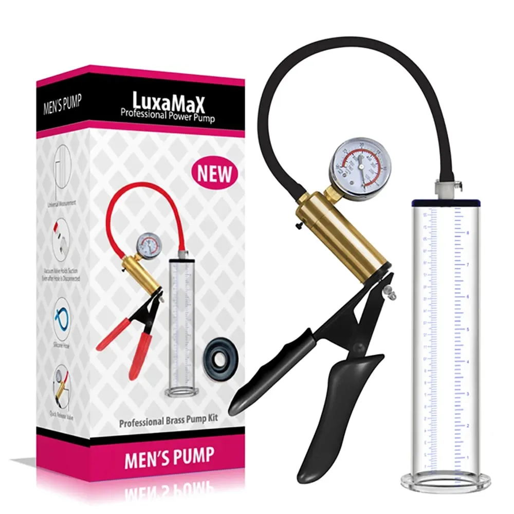 Sex Toy for Men Penis Pump Delay Endurance Trainning Reduce Sensitivity Vacuum Penis Extender Intimate Care Sex Adult Goods
