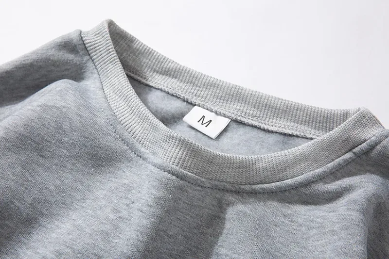 ผู้ชาย Basic Pullovers เสื้อลำลองสำหรับผู้ชายผู้หญิงสีทึบฤดูใบไม้ผลิฤดูใบไม้ร่วง Hoodie กีฬาเสื้อแขนยาว Techwear