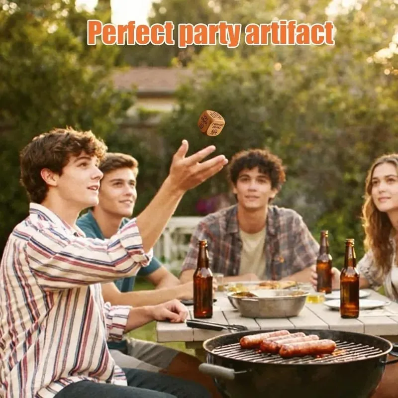 Drinking Games for Adults Party Funny Interactive Dice Game Cards Night Group Activity for Friends Couples Social Events