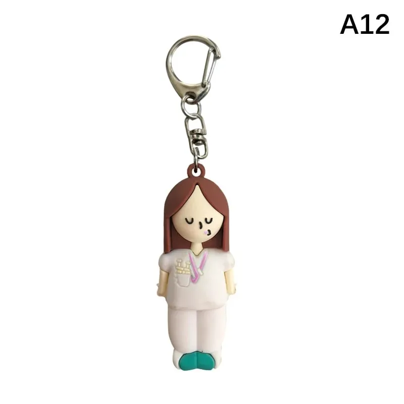 TT1pc For Home Nurses And Doctors Rubber Cutter Aid Medication Vial Breaker Tool Syringe-Shaped Ampoule Bottle Opener Keychain