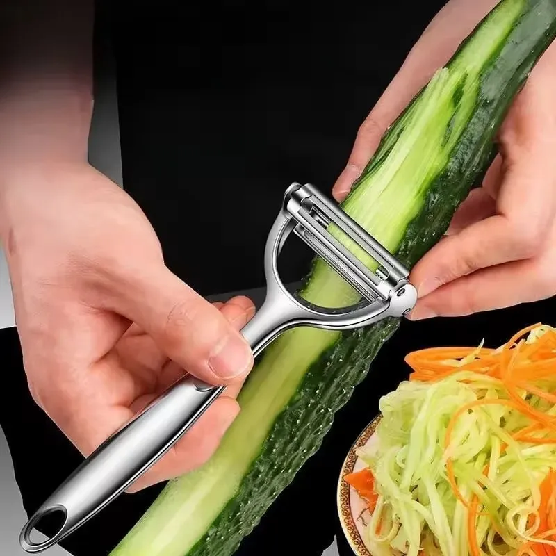 High Quality Stainless Steel Potato Cucumber Carrot Grater Julienne Peeler Vegetables Fruit Peeler Vegetable Slicer