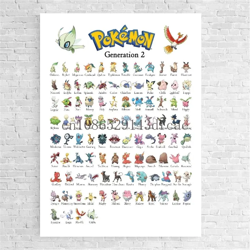 Japanese Anime Peripheral Pokemon Poster Decor Pikachu Charizard Wall Art Watercolor Canvas Painting Modern Room Decor Picture