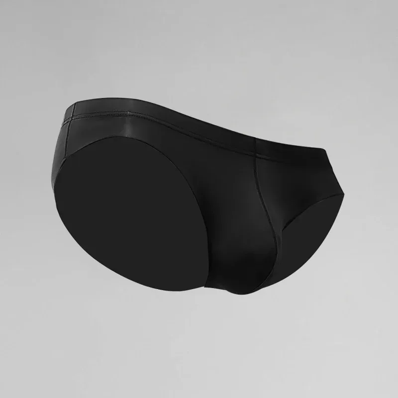 Modale Herrenunterwäsche. Superdünner Eisseidenstil für den Sommer. Verführerischer, atmungsaktiver Herren-Slip. Sexy, durchscheinende Unterhose