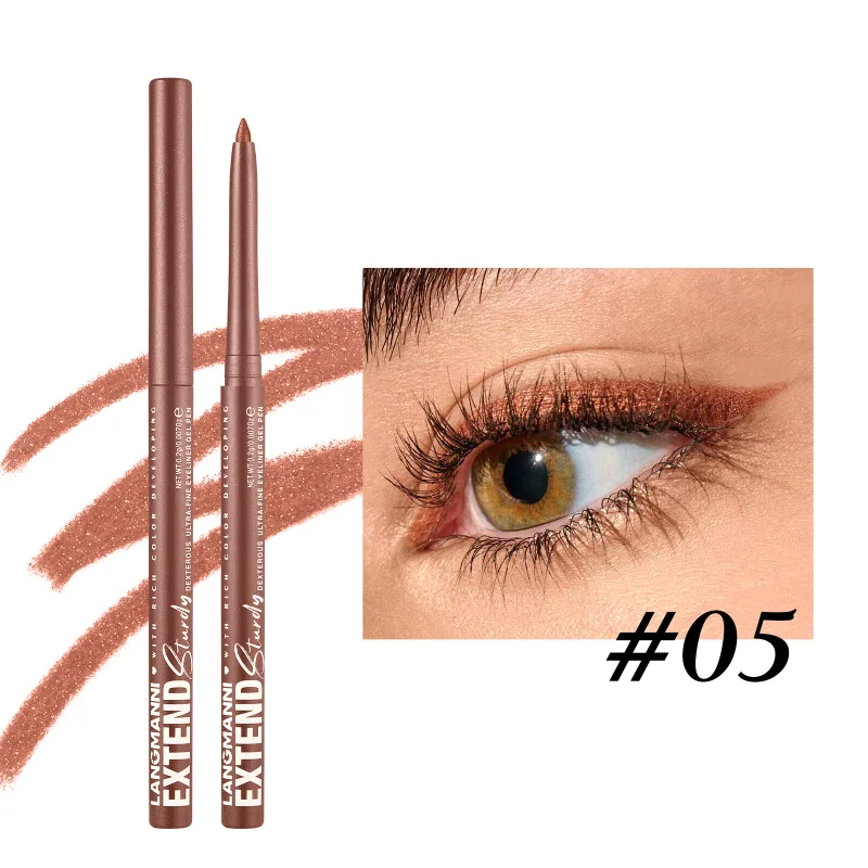 Waterproof and Sweat Resistant Eyeliner Pen Durable Easy to Color Fast Drying and Smooth Texture Creates Perfect Eye Makeup