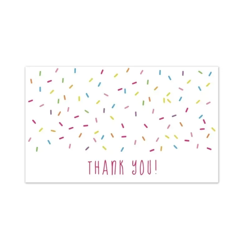 30pcs Copperplate Thank You Card Gift Packaging Thank You Card Greeting Card Decorative Greeting Cards — image 10