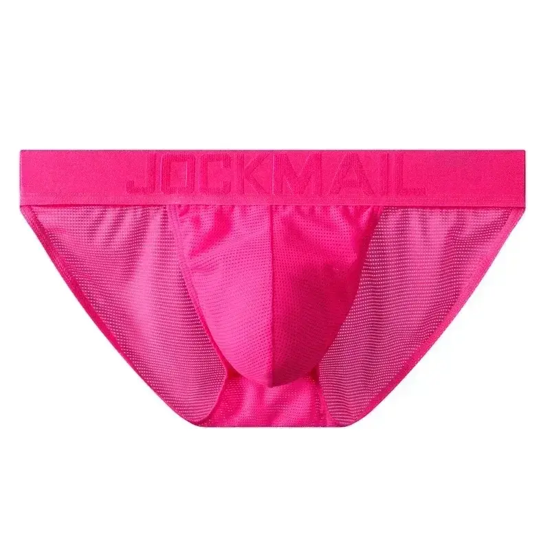 Ropa interior para hombre, calzoncillos, calzoncillos de malla de nailon de secado rápido, calzoncillos para hombre, Bikini, Tanga, suspensorio, ropa interior Gay