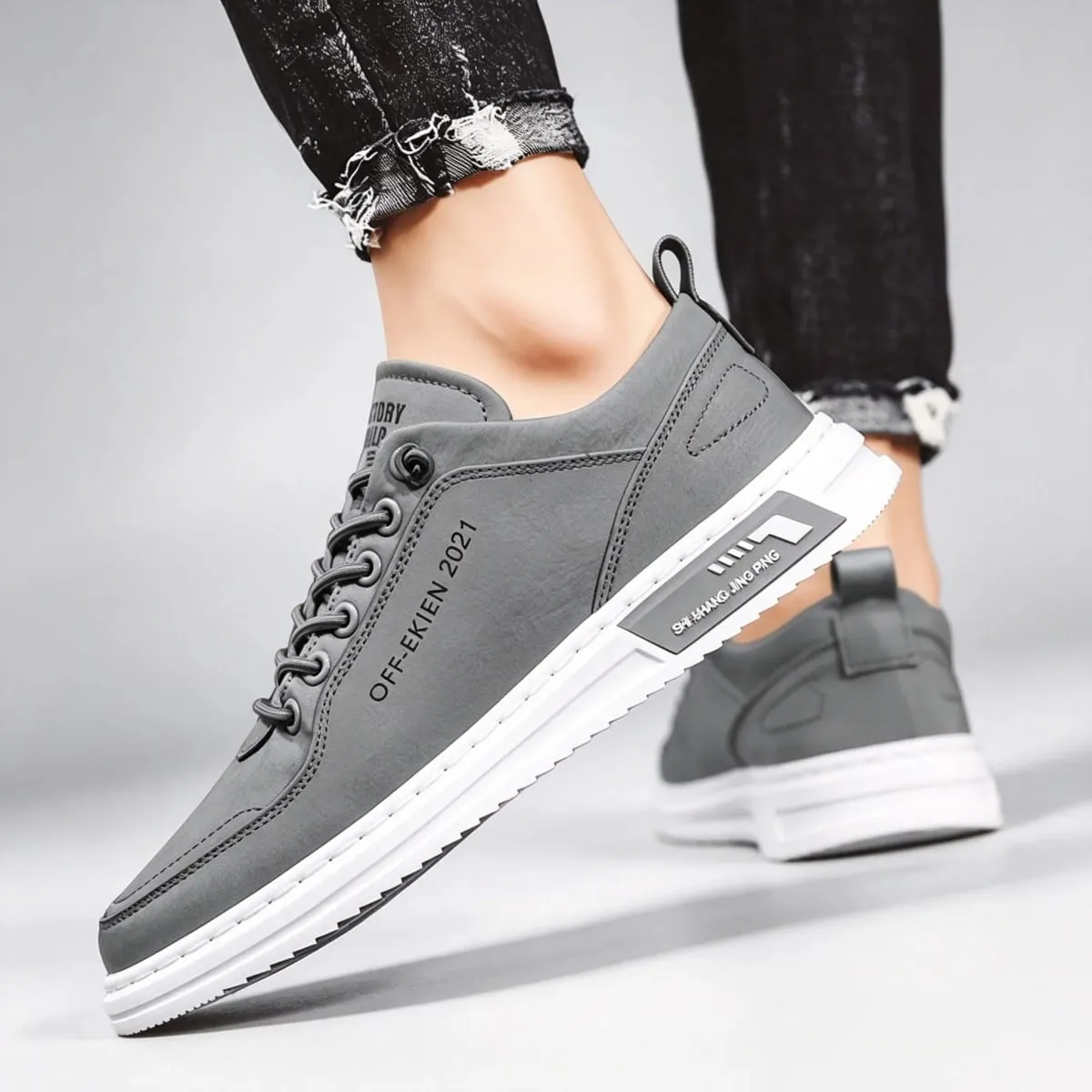 Men Sport Shoes Running Breathable Mesh Air Cushion Support Gym Training Daily Walking Free Shipping Men's Sneakers and Casual