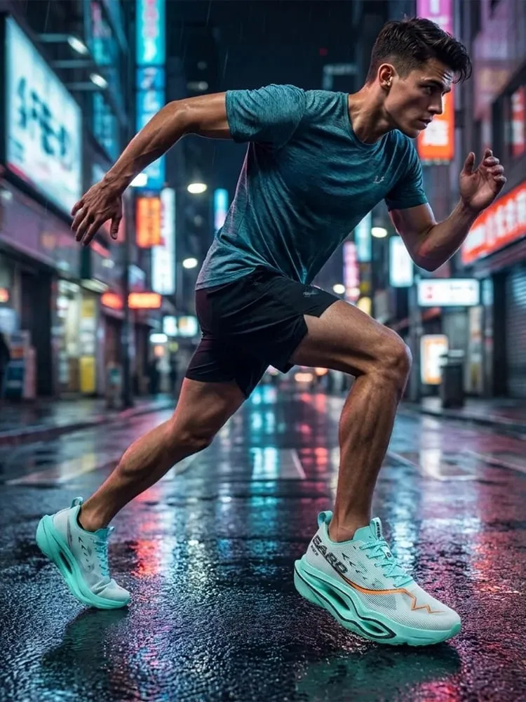Running Shoes Men Carbon Board Marathon Speciality Sports Breathable Lightweight Women's Comfortable Athletic Sneakers — image 8