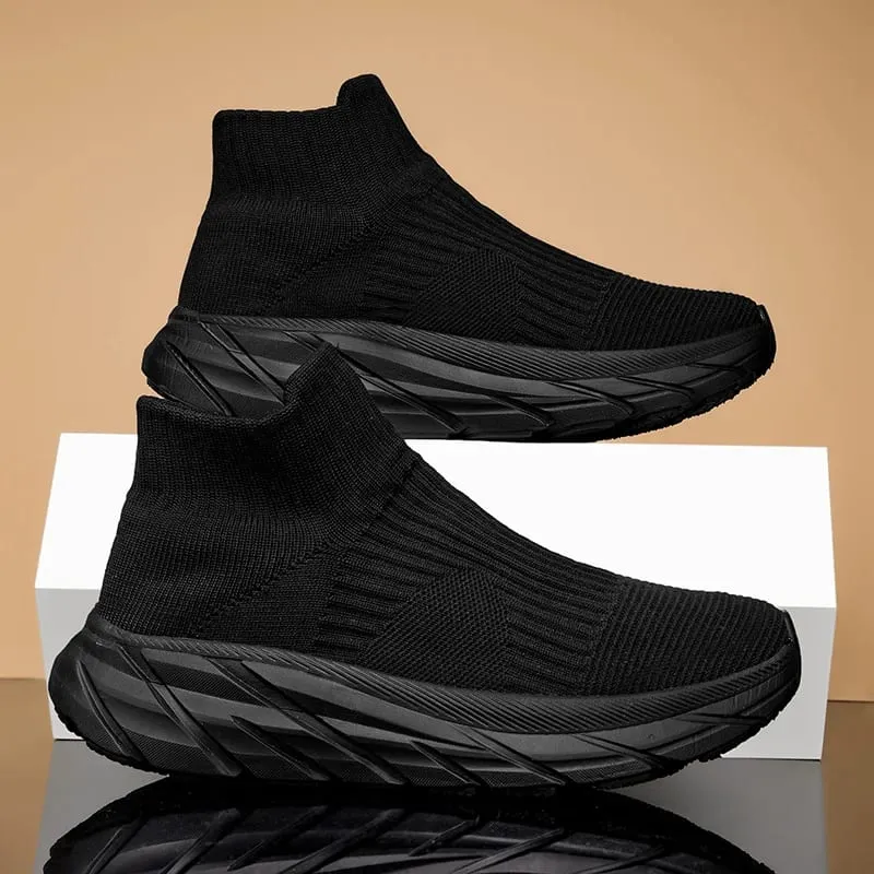 Men Running Walking sock Shoes winter boots Casual Sneakers plush warm shoes Sport shoes Lightweight Men Sneakers Casual Shoes — image 7