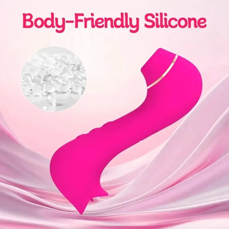 20 Mode Clit Sucker Tongue Licking Vibrator Nipple Clitoris Oral Sex Stimulator G spot Massager Masturbator Erotic Adult Sex Toy — image 6