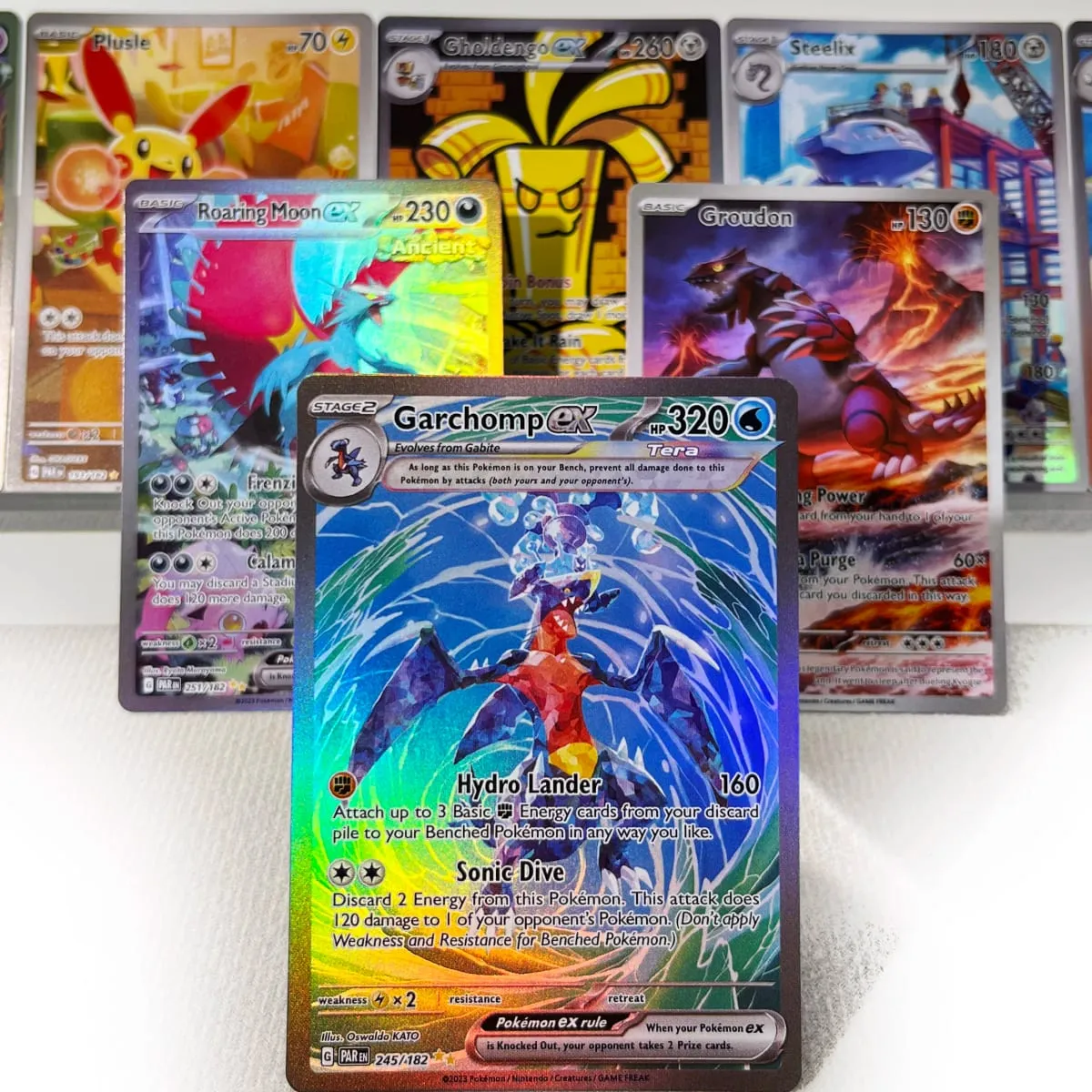 Paradox Rift PKM Cards PTCG3-C Tapu Koko Minun Rainbow Gengar ex Holographic Ex GX Rare Collection Battle Toys Gifts for Hobbies — image 4