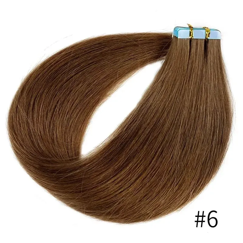 Doreen Tape in Hair extensions 100% Human Hair Material 16 to 24 inch 50g/set Natural Black Hair Extensions Real Human Hair — image 11