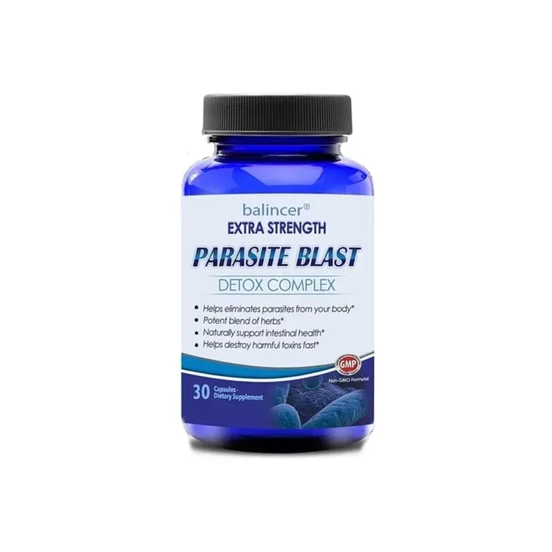 Parasite Detox Body Cleansing Complex with Cranberry Zinc & Garlic Support Cleansing Gut Health Improve Immunity Supplement — image 8