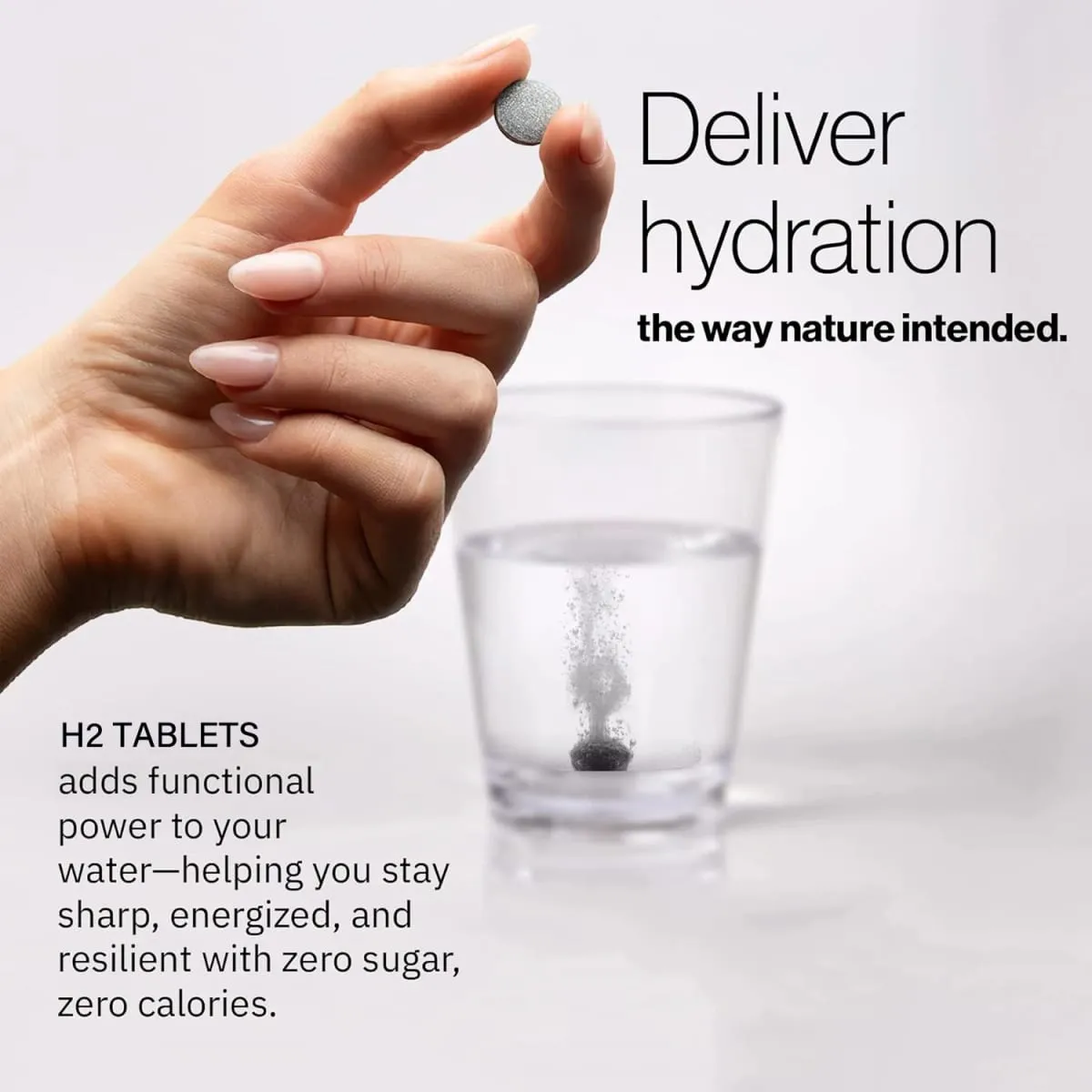 Molecular H2 Hydrogen Water Tablets with Magnesium 12PPM Hydrogen Tablets Support Cellular Health Recovery Cognitive Function — image 2