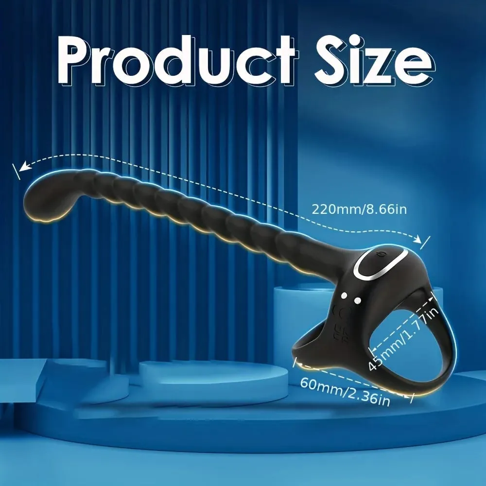 Vibrador Anal para principiantes, Control por aplicación, tapón Anal vibratorio, anillo para pene para hombres, masajeador de próstata, tapón Anal para juguetes sexuales Gay para hombres mayores de 18 años