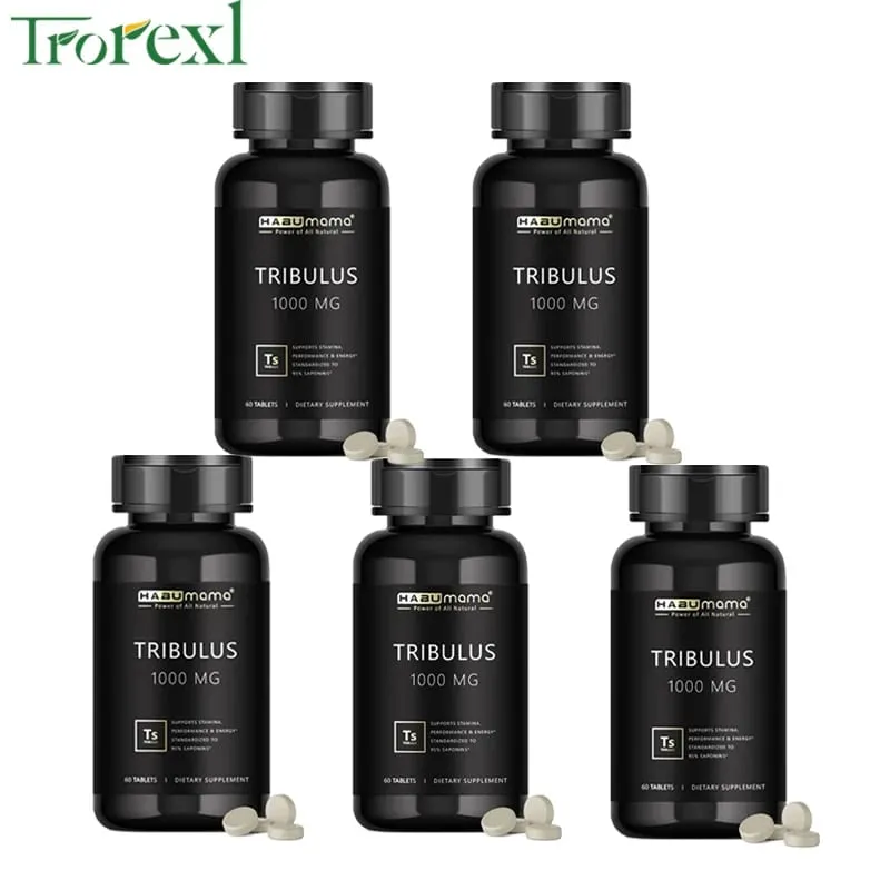 Ανδρικό συμπλήρωμα ενίσχυσης Tribulus Terrestris Pills High Purity που ενισχύει την ενεργειακή αντοχή και ταχεία δράση 60 ταμπλέτες — image 9
