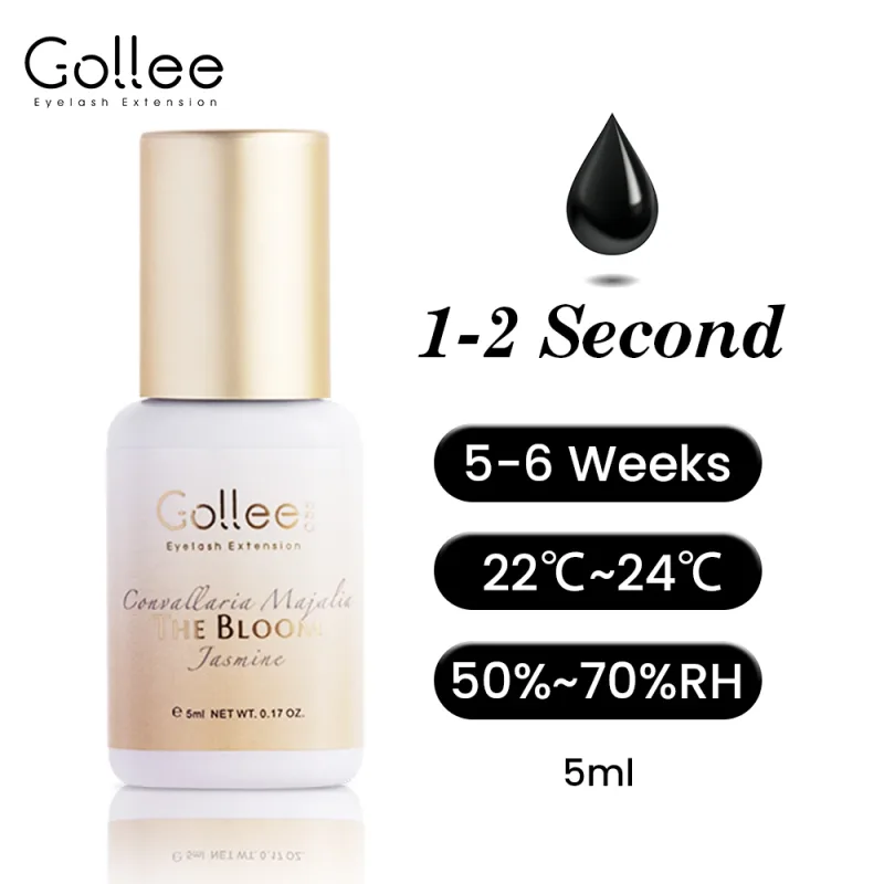 Gollee 0.5-1s Drying Eyelash Extensions Glue Latex-free Lashes Glue Professional Waterproof 6-8 Weeks Eyelash Extension Supplies — image 13