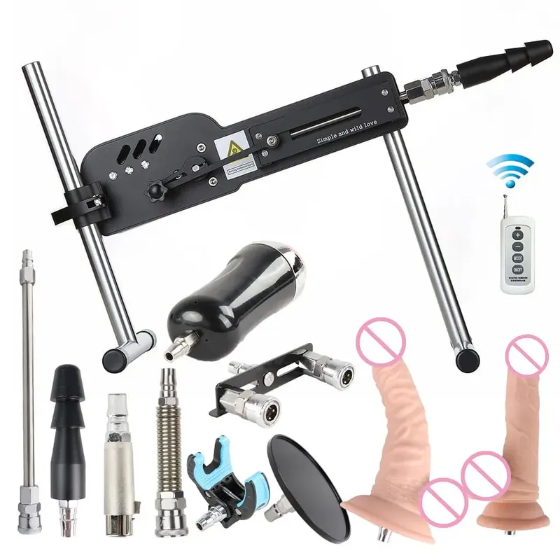 Upgrade Sex Machine with Remote Control Super Silent Ultra Adjustable Vac U Lock 30db 70W Love Machine with Free Big D