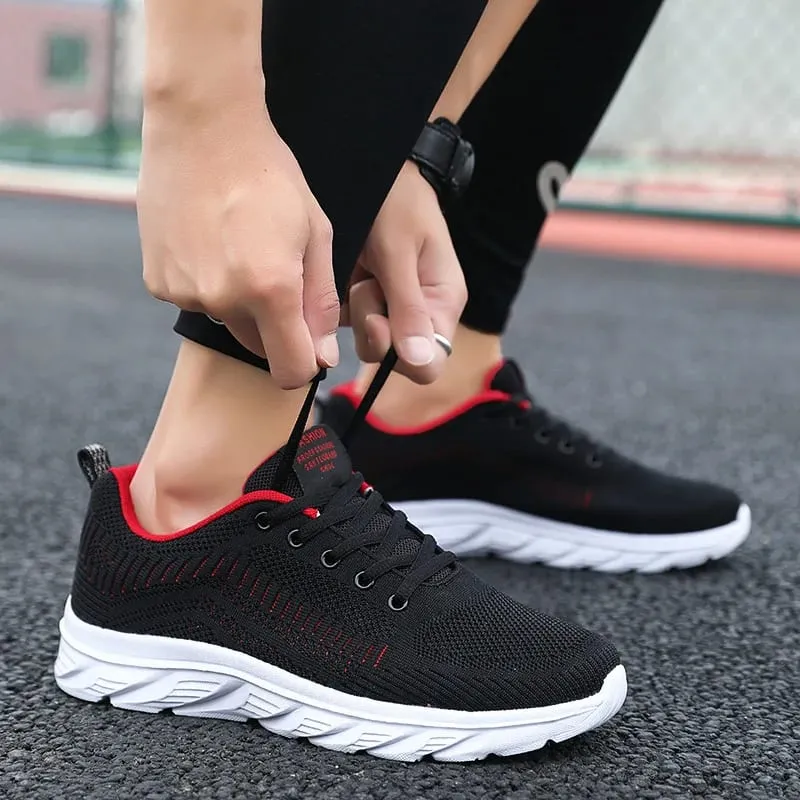Summer Men Casual Sneakers Mesh Running Shoes Soft Sole Comfortable Walking Shoes Fashion Sports Outdoor Lightweight Footwear — image 2