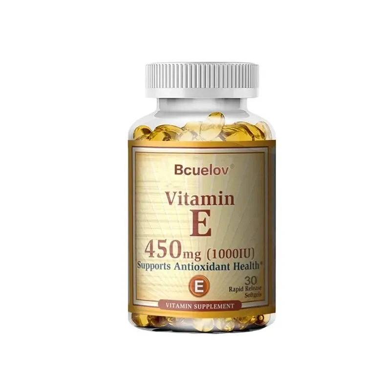 Bcuelov Vitamin E 1000 IE 450 mg – zur Unterstützung der Haut, Haare, Durchblutung, Gesundheit und des Immunsystems – antioxidative Ergänzung — image 8