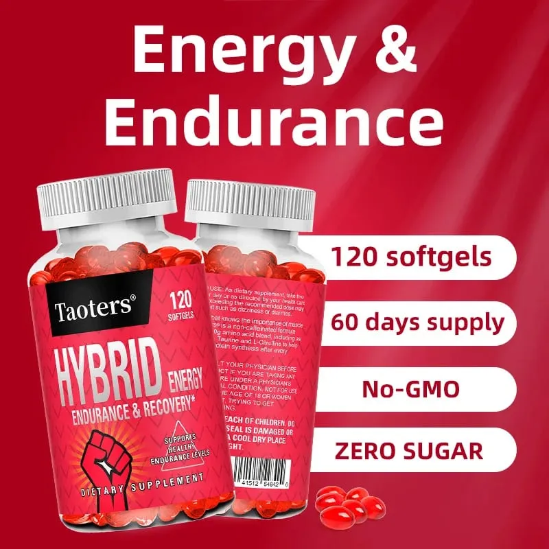 + Vitamin Supplements - Muscle Growth/Recovery & Bone/Immune Health Electrolyte Hydration Non-GMO 30/60/120 Counts — image 2
