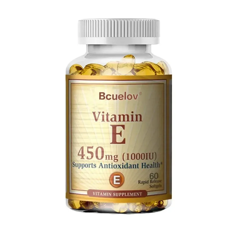 Bcuelov Vitamin E 1000 IE 450 mg – zur Unterstützung der Haut, Haare, Durchblutung, Gesundheit und des Immunsystems – antioxidative Ergänzung — image 10