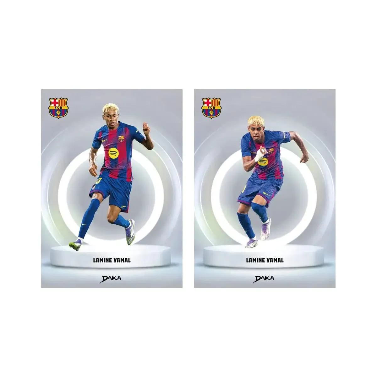 Wholesale Daka 2025-2026 Real Madrid Barcelona Cards Audience Machester Cuty Juventus Ac Internazionale Milano Star Player Card