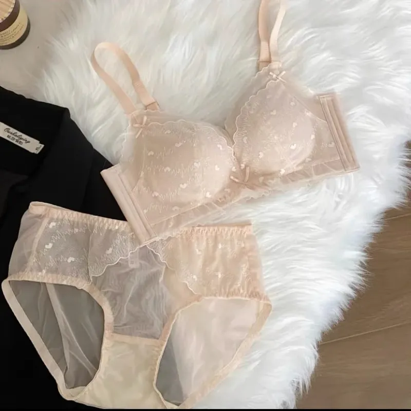 Pure Desire Breeze Push Up Bra Wireless for Small Bust Anti Sagging Breathable Comfort Lift Support AB Cup Women S-XL MOYISU