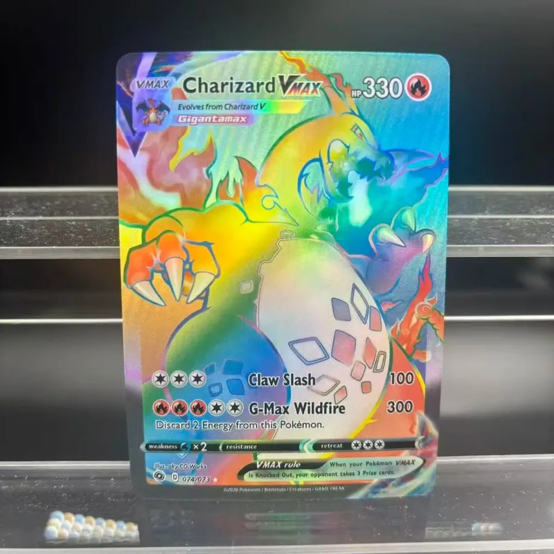 DIY Collection Cards Mega X ex Self Made Single Card Classic Game Anime Card Gift Toy — image 2