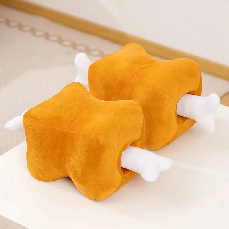 40cm Bone-In Meat Plush Bone Pillow Nakakatuwang Meat Desk Nap Pillow Stuffed Soft Doll Para sa Sleeping Sofa Cushion Room Decor — image 2