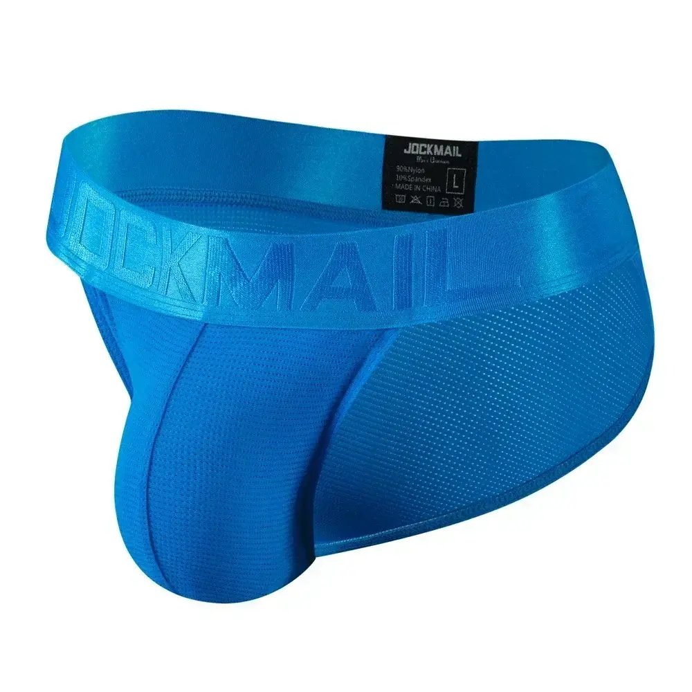 Ropa interior para hombre, calzoncillos, calzoncillos de malla de nailon de secado rápido, calzoncillos para hombre, Bikini, Tanga, suspensorio, ropa interior Gay