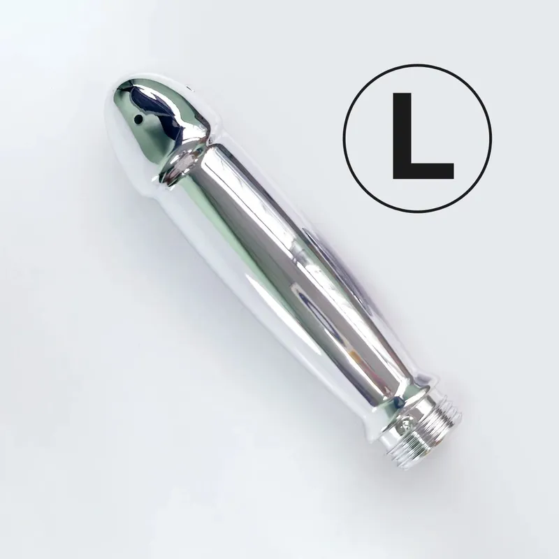 ABS anal vaginal douche Conversion head for outdoor use Posterior chamber irrigation multi-function plug-in shower sex toys — image 14