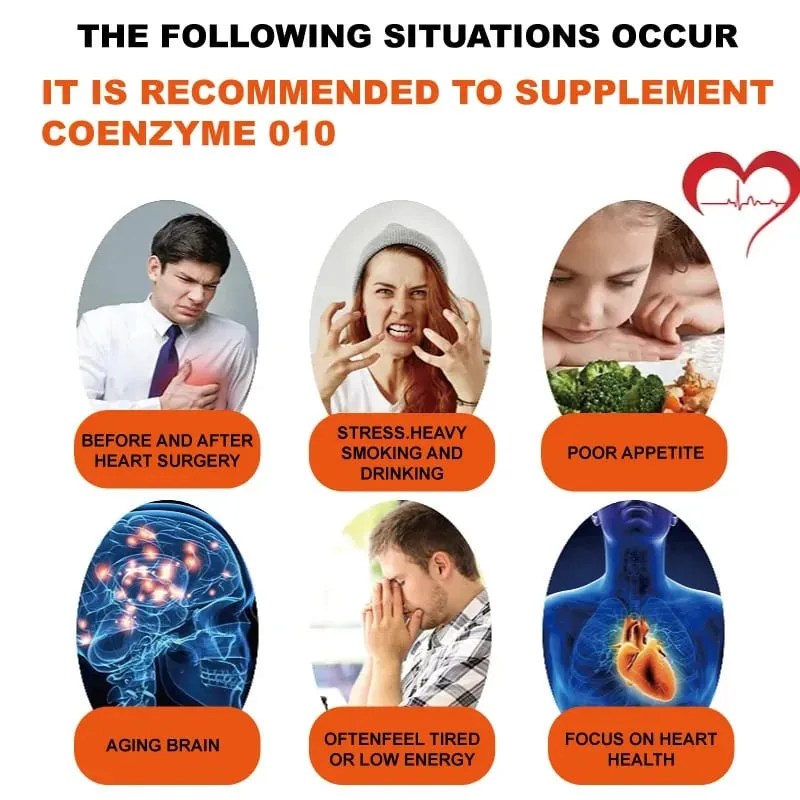 ซื้อ 3 แถม 1 ฟรี - CoQ10 Capsules (ยูบิควิโนน) 400มก. - ช่วยบำรุงสมอง หัวใจและพลังงาน – อาหารเสริมที่มีการดูดซึมสูง