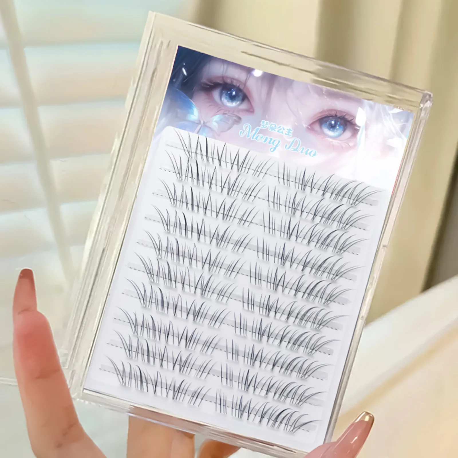 Air Ultralight Eyelashes DIY Individual Lashes Clusters Natural Fresh C Curl 9-11mm Black Lash Extension Flying Eye Lashes