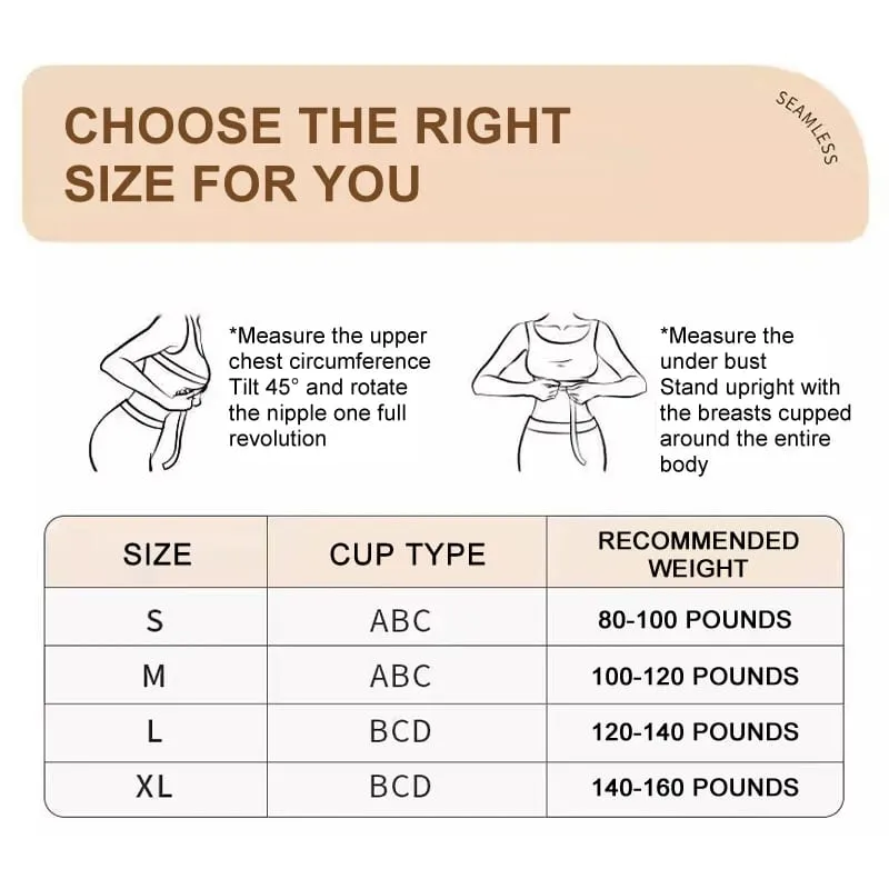 Posture Support Bra Women Front Closure Cross Back Wireless Posture Bras Full Coverage Support Push Up Bralettes Posture Support
