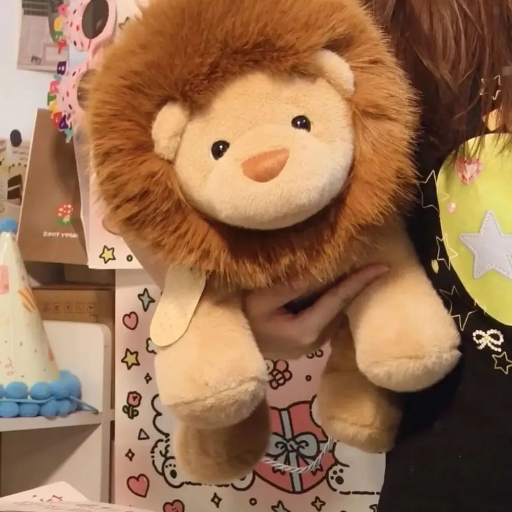 New Design Soft Lion Animal Pillow Emotional Support Cute 15.8inch Pillow — image 3