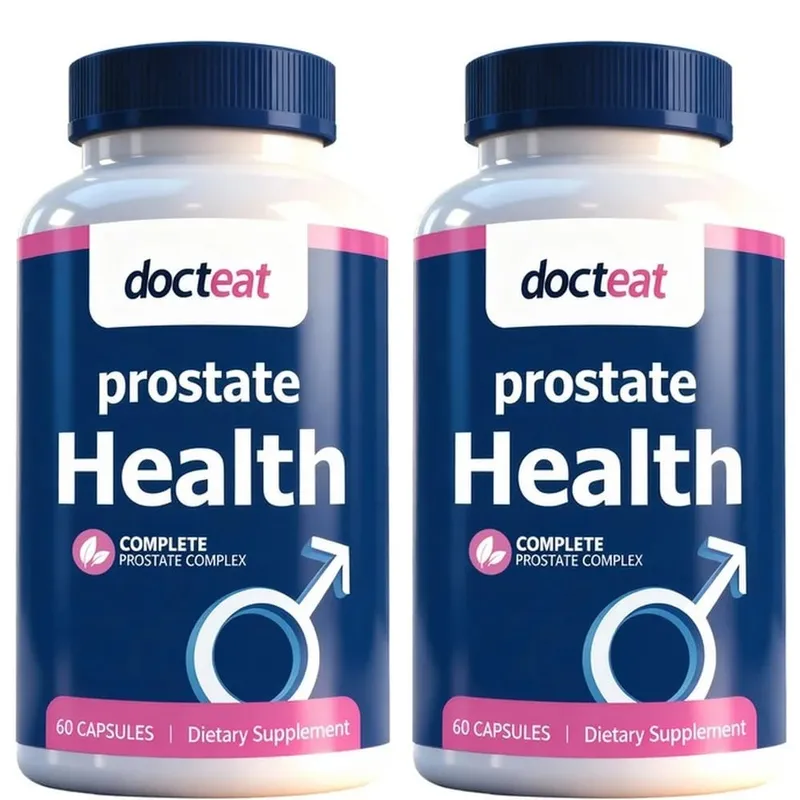 Docteat Prostate Health Capsules with Saw Palmetto Extract Pumpkin Seed Extract Stinging Nettle Root Extract 60 Capsules — image 8