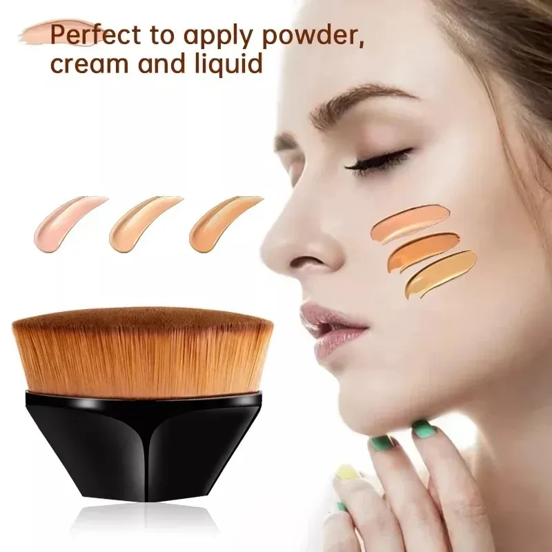 1/2/3/4pcs Makeup Brush Beauty Powder Face Blush Brushes Portable Professional Foundation Brush Cosmetics Soft Base Make Up