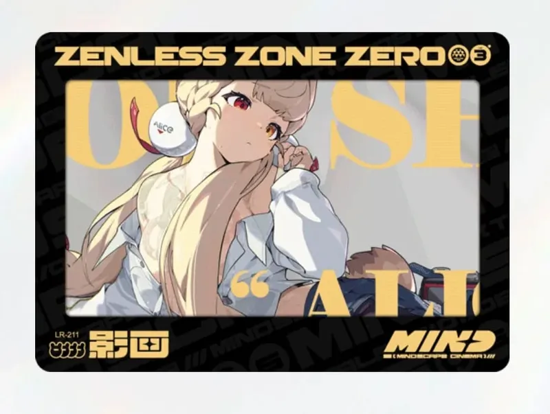 Flash soul Zenless Zone Zero ALL series Piper Wheel Ye Shunguang rare SS UR Game Collection card birthday gift