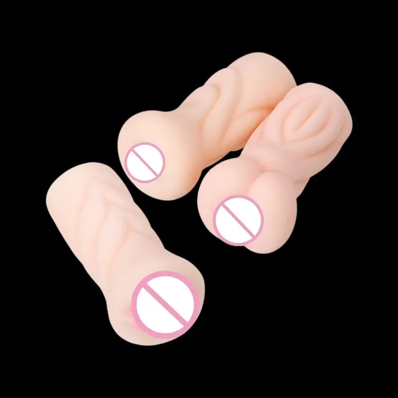 Soft TPE Aircraft Cup Male Stroker with Oral Vaginal Anal Textures Realistic Pocket Pussy Training Sex Toy for Men — image 4