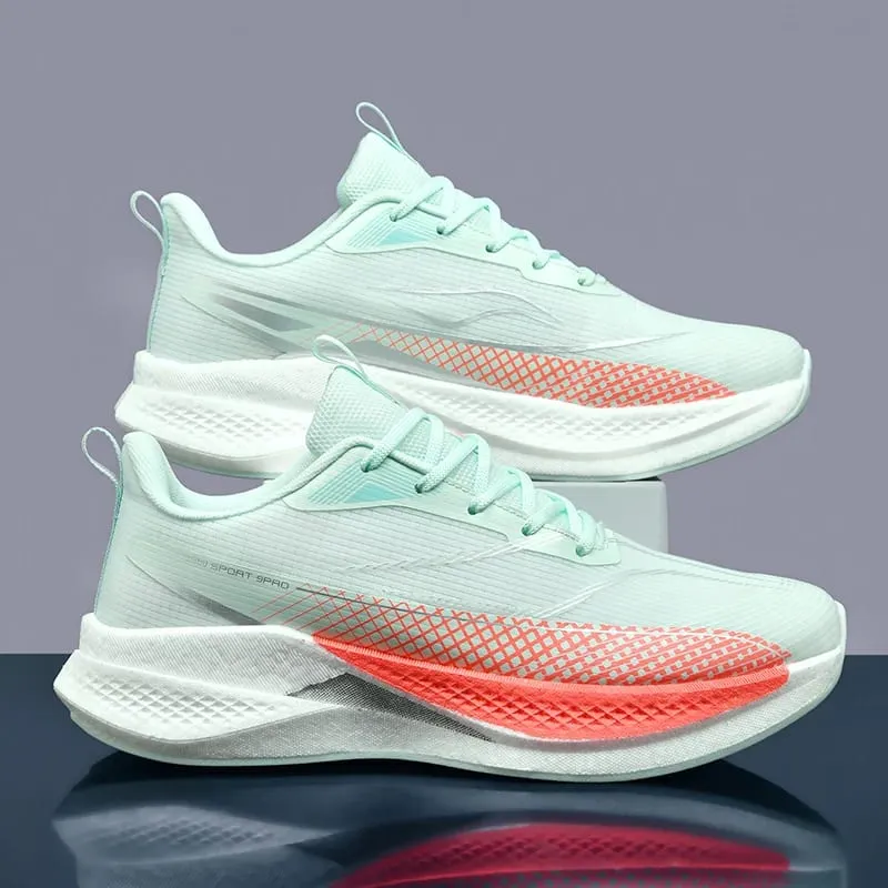 Men Casual Sports Running Shoes Carbon Board Marathon Training Breathable Women's Jogging Athletic Nonskid Walking Sneakers — image 9
