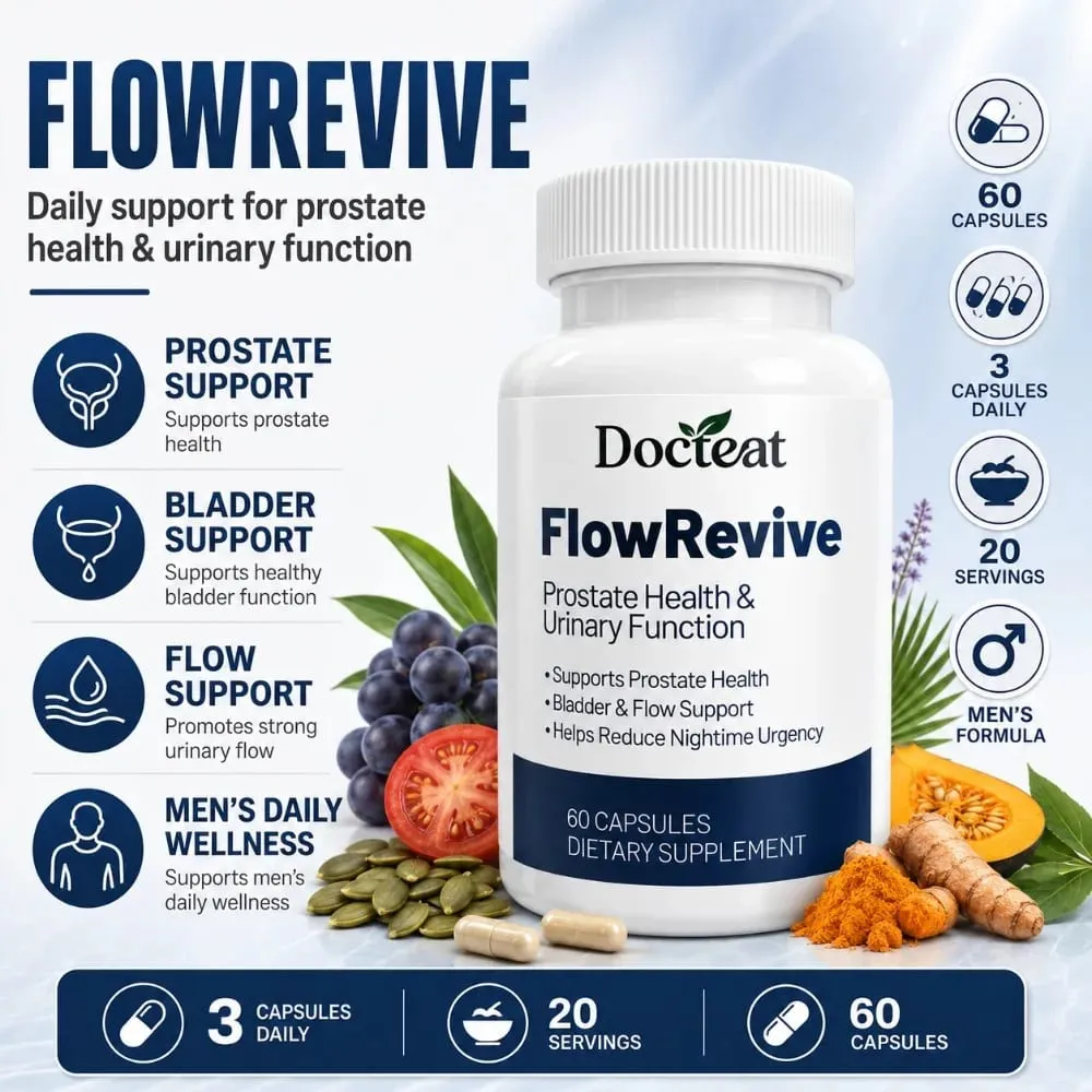 Men Prostate Health Capsules 60 Count Saw Palmetto Pumpkin Seed Beta-Sitosterol Quercetin Curcumin Daily Urinary Flow Support — image 1